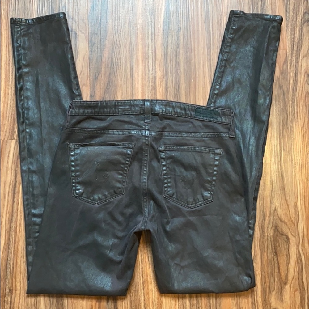 AG The Legging Coated Brown - Picture 7 of 12
